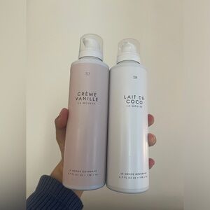 Le Monde Gourmand LAIT DE COCO & CRÈME VANILLE LA MOUSSE Bundle